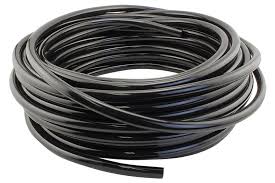 HYDRO FLOW VINYL TUBING BLACK 3/4 IN ID - 1 IN OD 100 FT ROLL